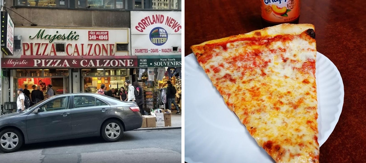 Majestic Pizza Menu
